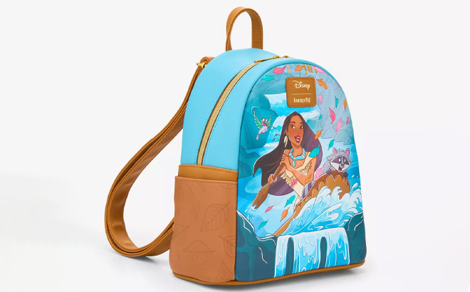 Loungefly Disney Pocahontas Riverbend Mini Backpack