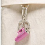 Lululemon Tumbler Charm Keychain in PInk