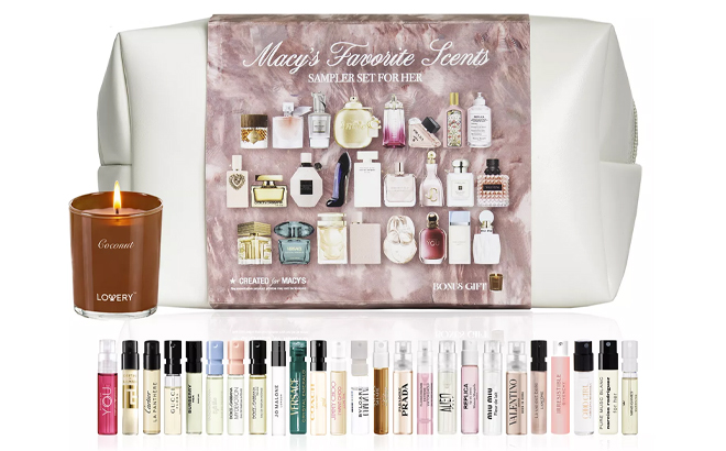 Macys 26 Piece For Her Fragrance Sampler Set Macys 26 Piece For Her Fragrance Sampler Set