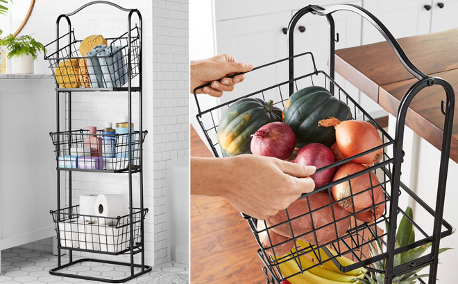 Members Mark 3 Tier Basket Stand