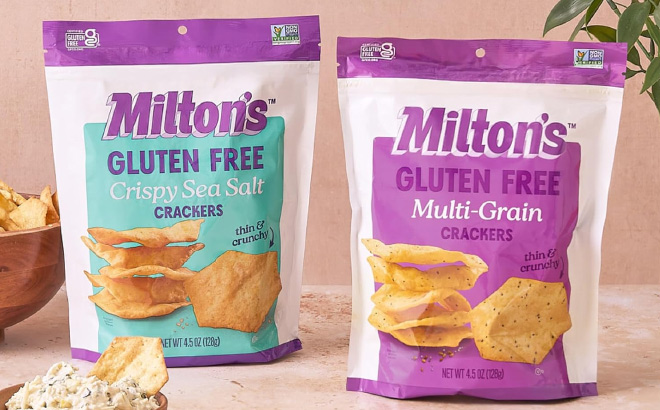 Miltons Craft Bakers Gluten Free Crackers