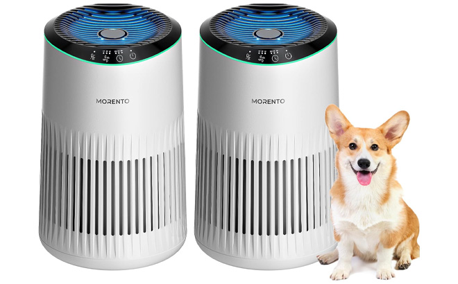 Morento Small Air Purifier 2 Pack