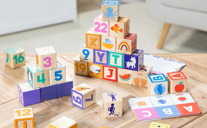 Ms Rachel Melissa Doug Wood Blocks