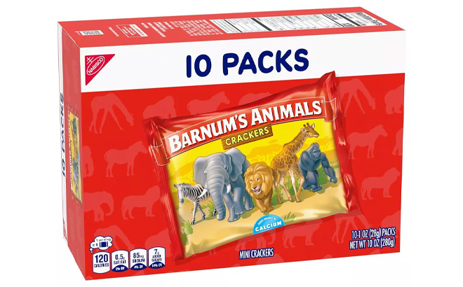 Nabisco Barnums Animals Original Crackers Multipack Nabisco Barnums Animals Original Crackers Multipack