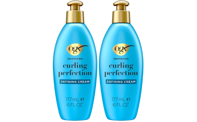 OGX Argan Oil of Morocco Curl Defining Styling Cream 2 Pack