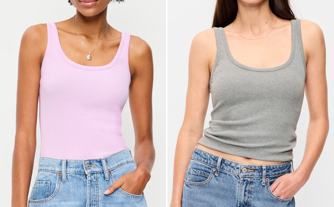 Old Navy Womens First Layer Scoop Neck Tank Tops Old Navy Womens First Layer Scoop Neck Tank Tops