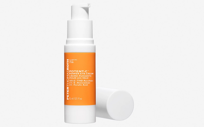 Peter Thomas Roth Potent C Power Eye Cream on a Gray Background Peter Thomas Roth Potent C Power Eye Cream on a Gray Background