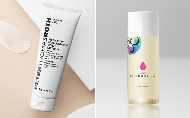Peter Thomas Roth and Beautyblender Liquid