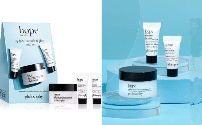 Philosophy Hope in a Jar Skincare Essentials Mini Set