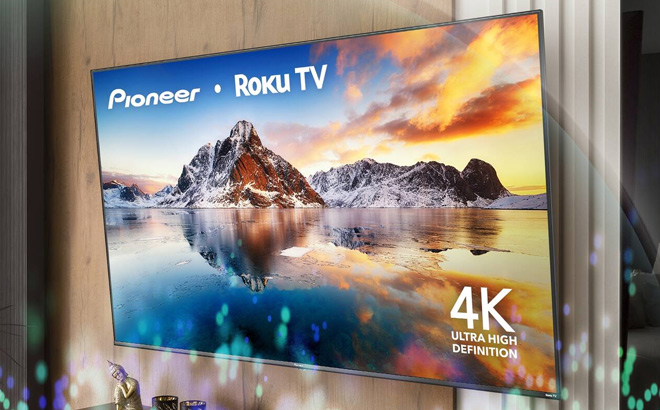 Pioneer 65 Inch LED 4K UHD Smart Roku TV
