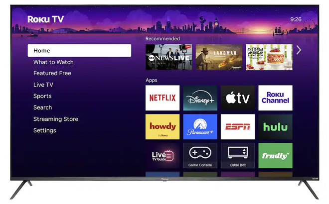 Pioneer 75 Inch LED 4K UHD Smart Roku TV