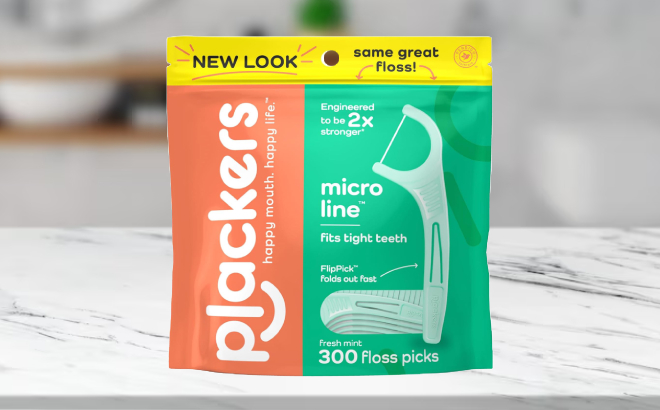 Plackers Micro Line Dental Floss Picks