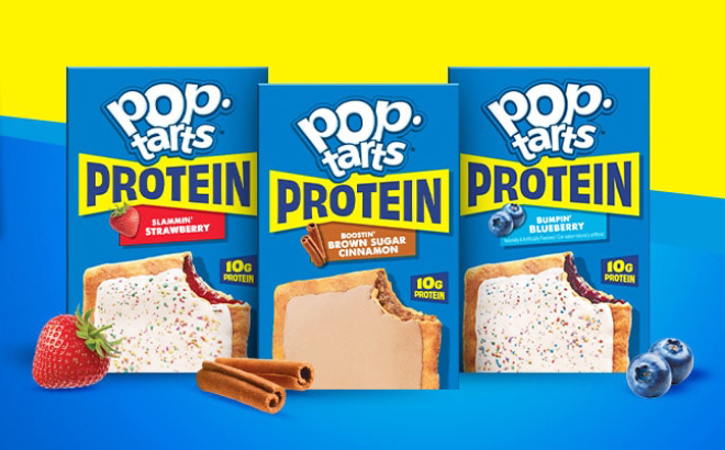 Pop Tarts Protein Toaster Pastries
