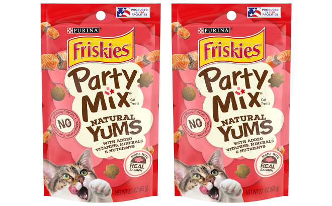 Purina Friskies Party Mix Natural Yums Cat Treats