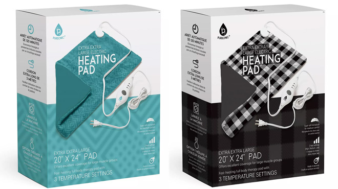 Pursonic Extra Large Electric Heating Pad