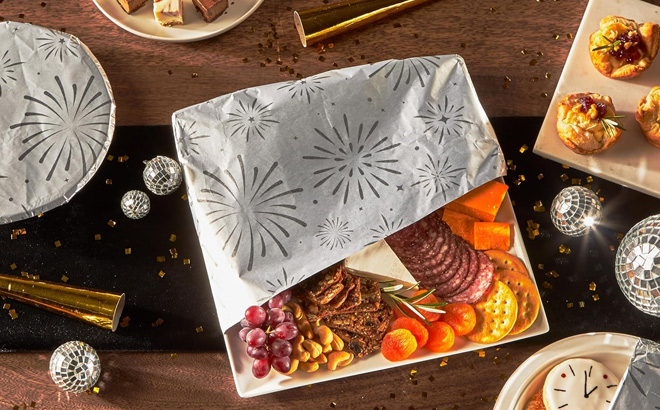 Reynolds Wrap Fun Foil with Festive Firework Pattern
