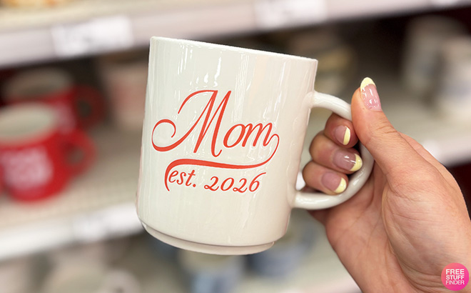 Room Essentials 14oz Mom Est 2026 Stacking Mug