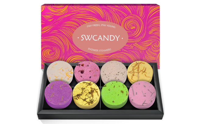 SWCANDY Shower Steamers 8 Pack