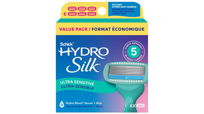 Schick 6 Count Razor Blade Refills