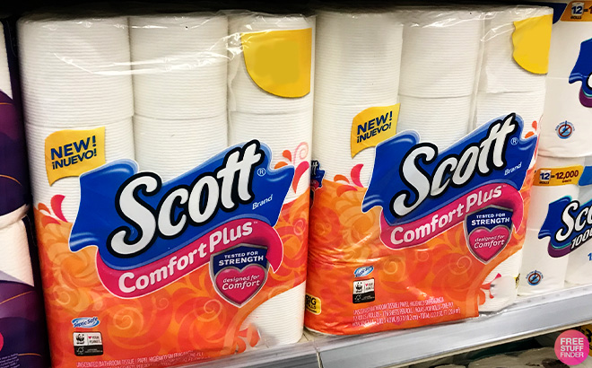 Scott Comfort Plus Toilet Paper
