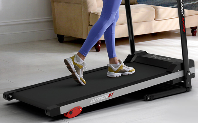 SereneLife Folding Treadmill