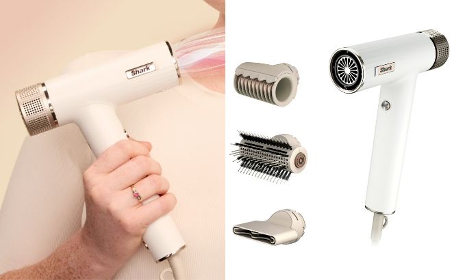 Shark SpeedStyle RapidGloss Finisher and High Velocity Dryer Shark SpeedStyle RapidGloss Finisher and High Velocity Dryer
