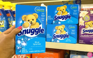 Snuggle Fabric Softener Dryer Sheets 40 Count