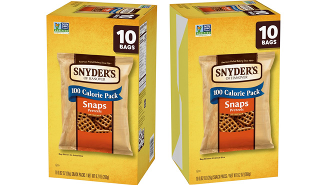 Snyders of Hanover Snaps Pretzels 10ct