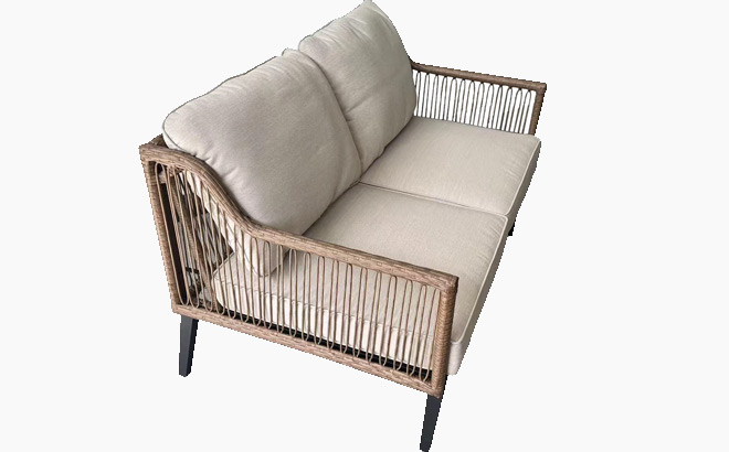 Sonoma Goods For Life Benton Wicker Outdoor Loveseat