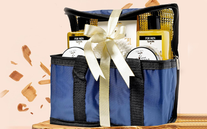 SpaLife Luxury Spa Skincare Sandalwood 7 Piece Gift Set
