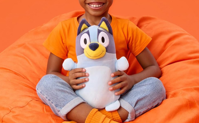 Squishmallows Original 10 Inch Bluey HugMees Squishmallows Original 10 Inch Bluey HugMees