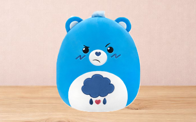 Squishmallows Original Care Bears 12in Grumpy Bear