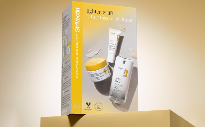 StriVectin Peptight Power Starters Trio Kit on the Table