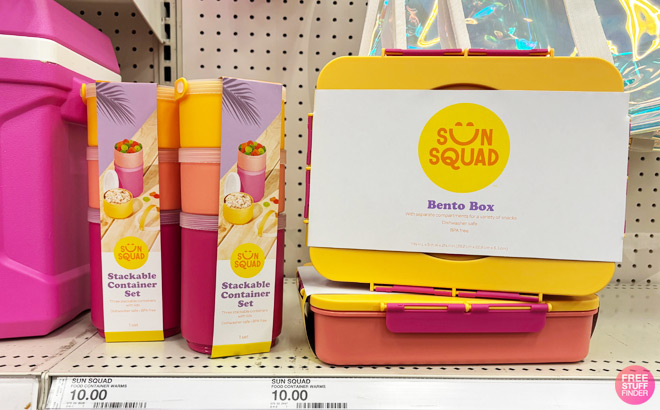 Sun Squad Food Storage Container Sets