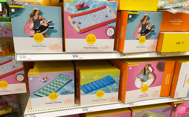 Sun Squad Inflatable Pool Floats