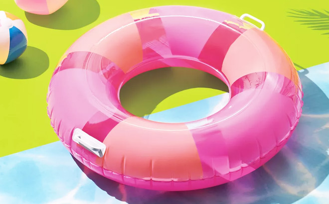 Sun Squad Pool Tube with Handles