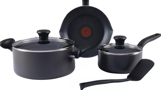 T Fal 6 Piece Cookware Set