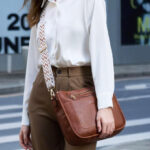 TANTOMI Vegan Leather Crossbody Bag