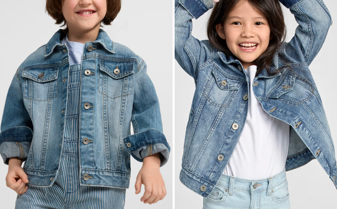 The Childrens Place Kids Denim Jackets The Childrens Place Kids Denim Jackets