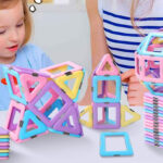 Tolnetr 40 Piece Magnetic Tiles