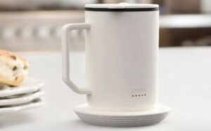 Tzumi Puree Warming Coffee Mug White