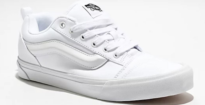 Vans Unisex Knu Skool Shoe white