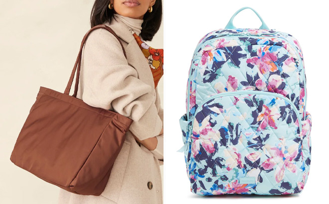 Vera Bradley Small Hathaway Tote Bag