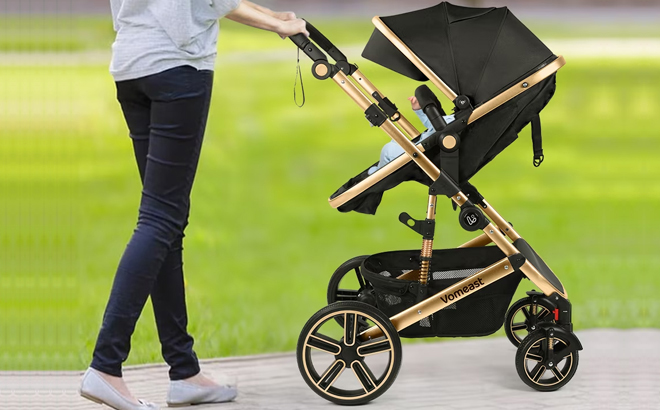 Vomeast Foldable Baby Stroller