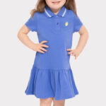 Wonder Nation Toddler Girls Collared Athletic Dress