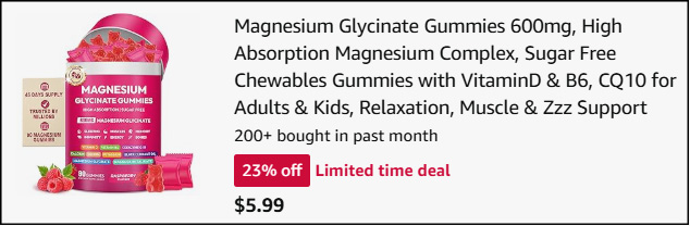 90 Count Magnesium Glycinate Gummies Checkout