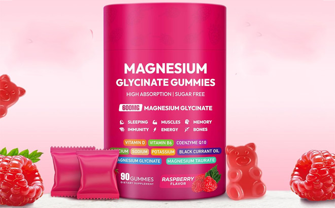 90 Count Magnesium Glycinate Gummies