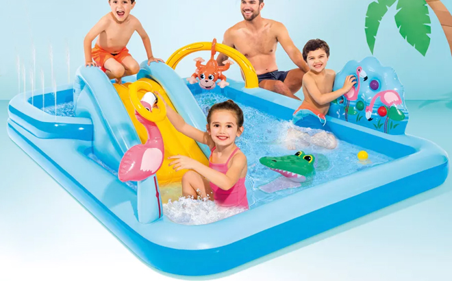 Intex Inflatable Play Center Kids Pool $73 Shipped at Target