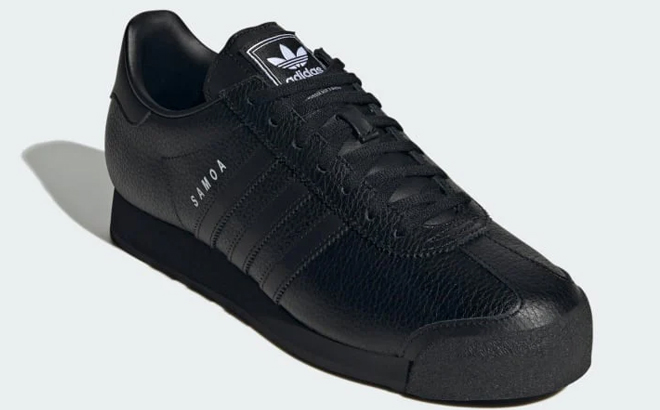 Adidas Mens Samoa Shoe in Core Black