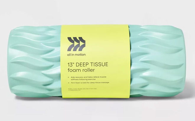 All In Motion 13 Inch Deep Tissue Foam Roller